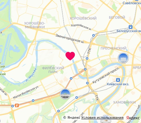 На карте