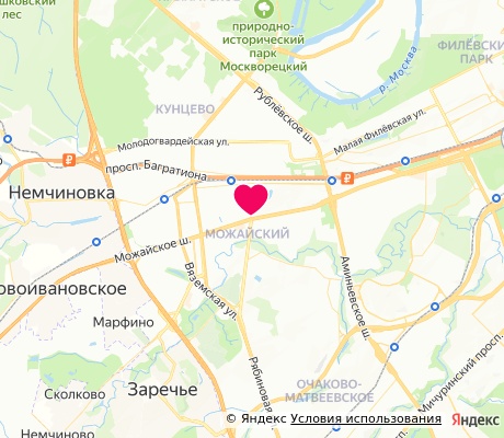 На карте