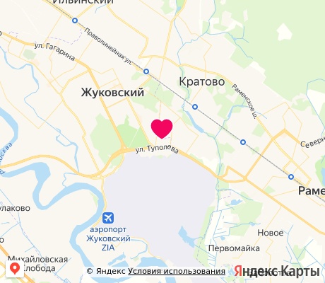 На карте