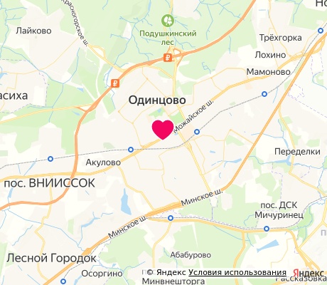 На карте