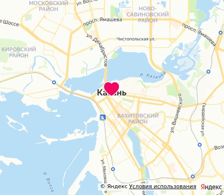 На карте