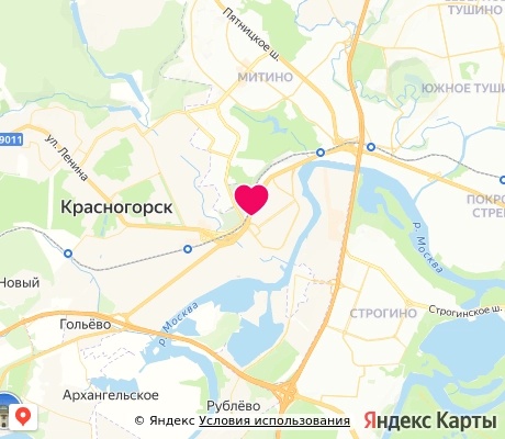 На карте