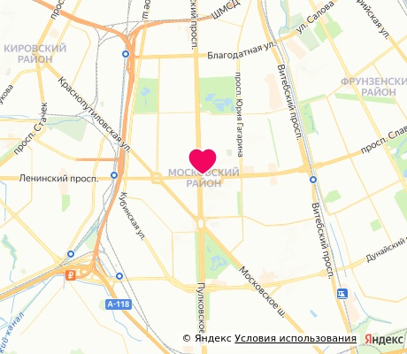 На карте
