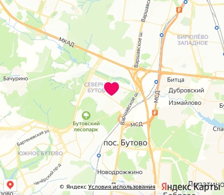 На карте