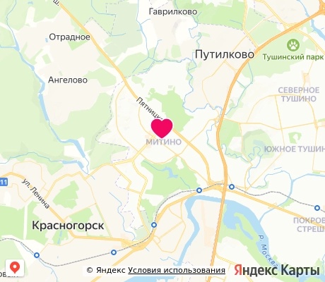 На карте