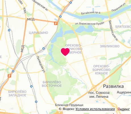 На карте