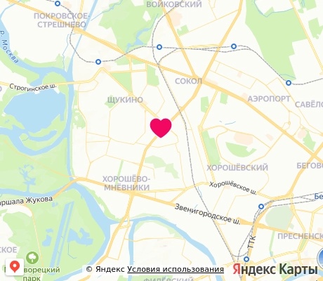 На карте