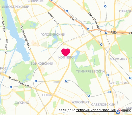 На карте