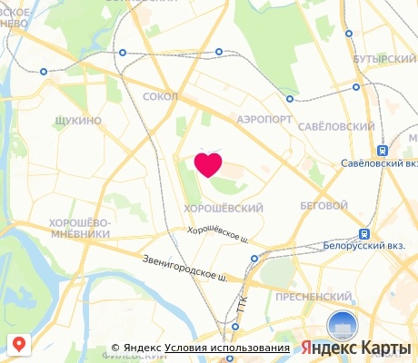 На карте