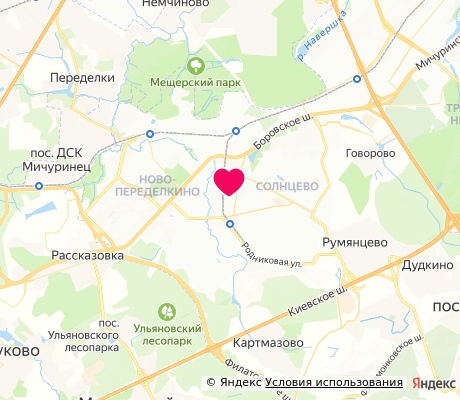 На карте