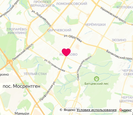 На карте