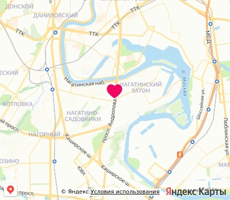 На карте