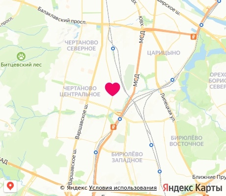 На карте