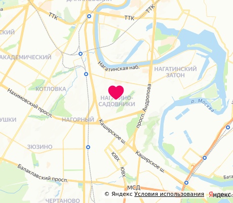 На карте