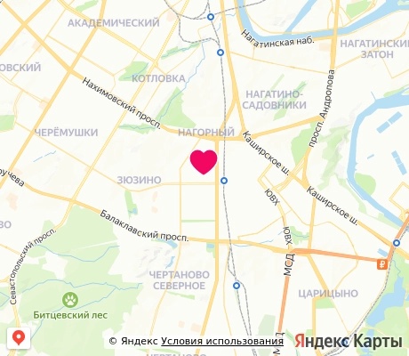 На карте