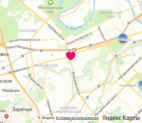 На карте