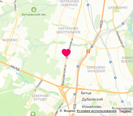 На карте