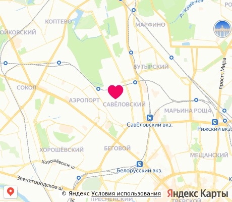 На карте