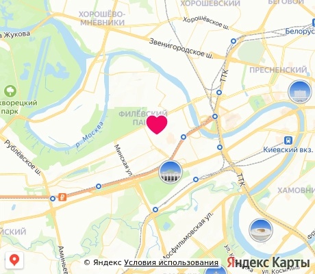 На карте