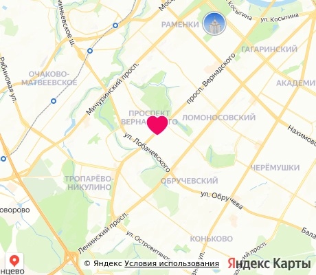 На карте