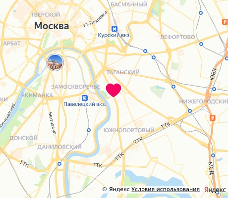 На карте