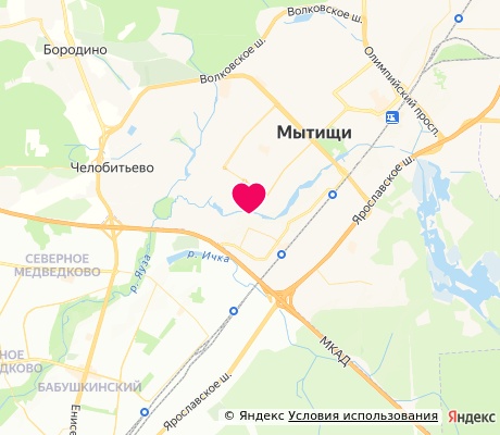 На карте