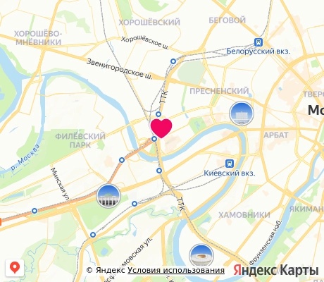 На карте