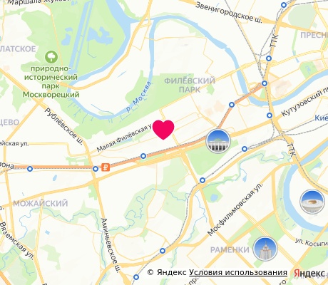 На карте