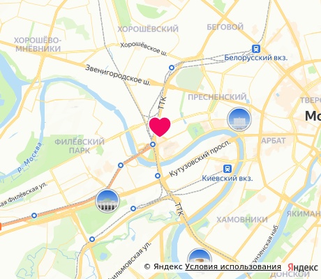 На карте