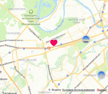 На карте