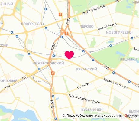 На карте