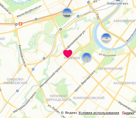 На карте