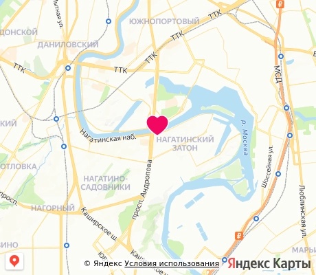 На карте