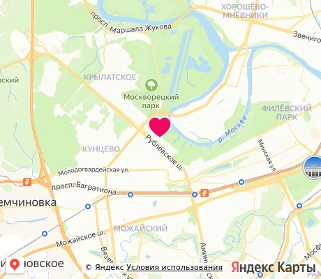На карте