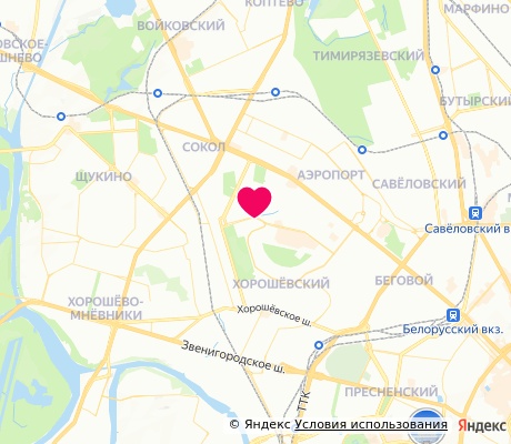 На карте