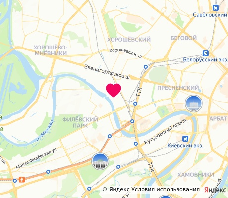 На карте