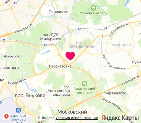 На карте