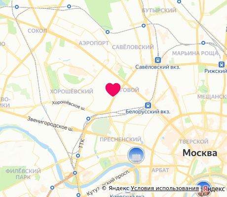 На карте