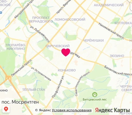 На карте