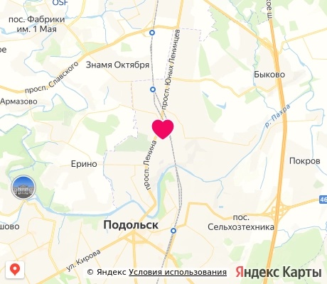 На карте