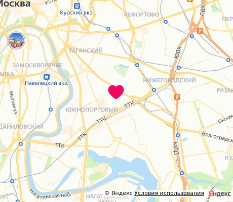 На карте