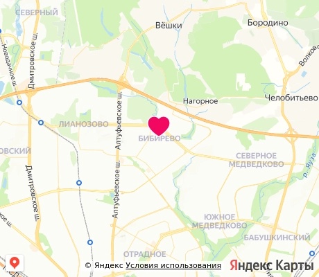 На карте