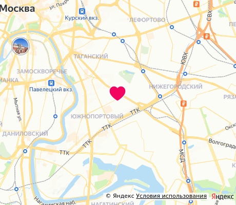 На карте