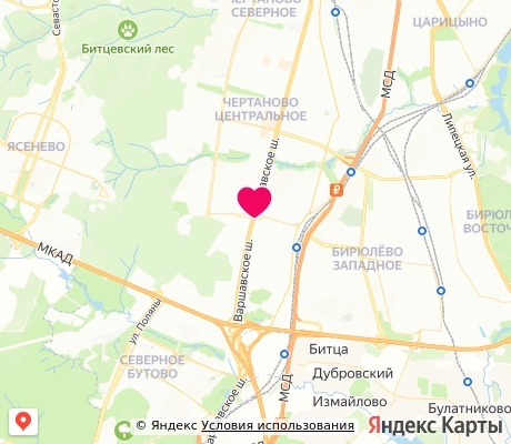 На карте