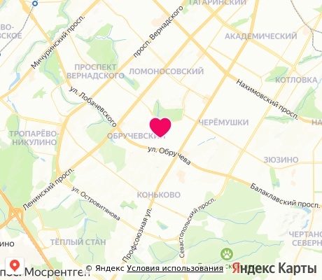 На карте