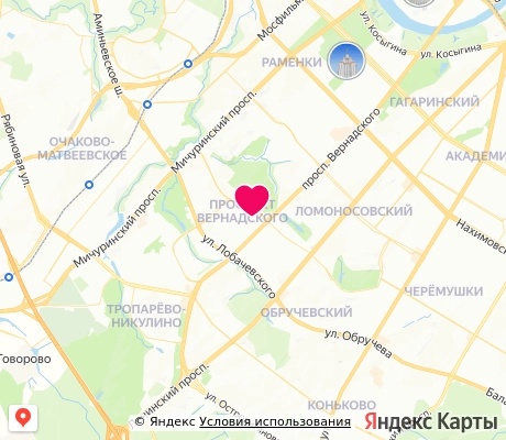 На карте