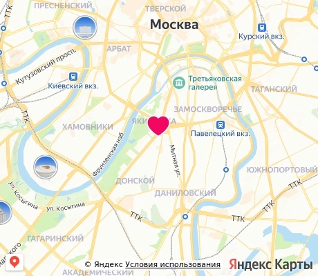 На карте