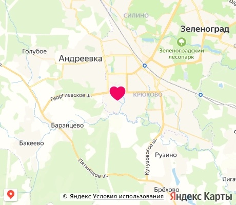 На карте