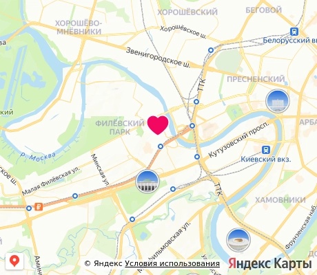 На карте