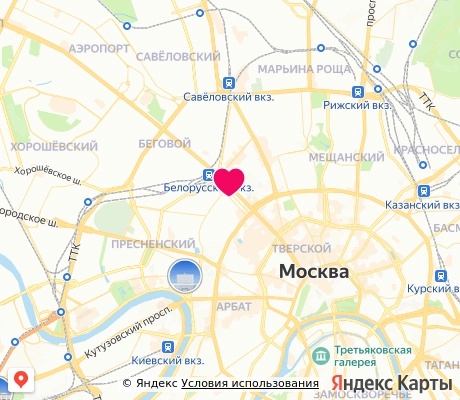 На карте